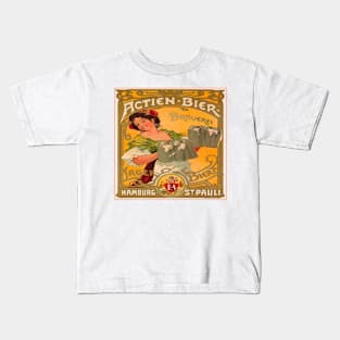 A SLICE IN TIME Actien-Bier Beer Hamburg Kids T-Shirt